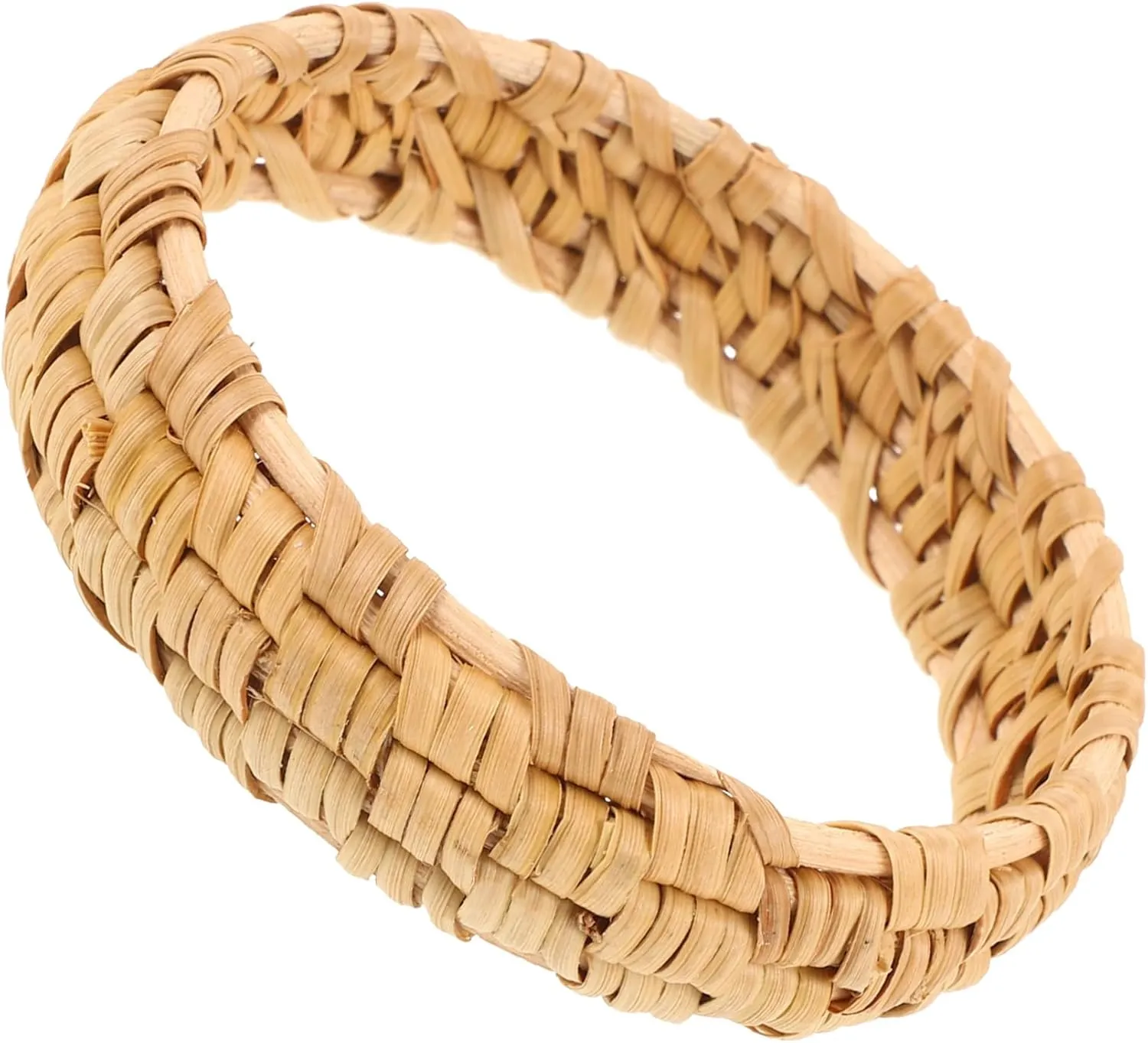 GALPADA Rattan Bracelet Handmade Bracelets Bracelets Woven Bangle Bracelet Braided Bracelets for Women Ethnic