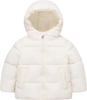 Girls Boys Down Coat Cotton Padded Jackets Winter Puffer Coat Childrens Short Warm Toddlers Winter Jackets for Girls