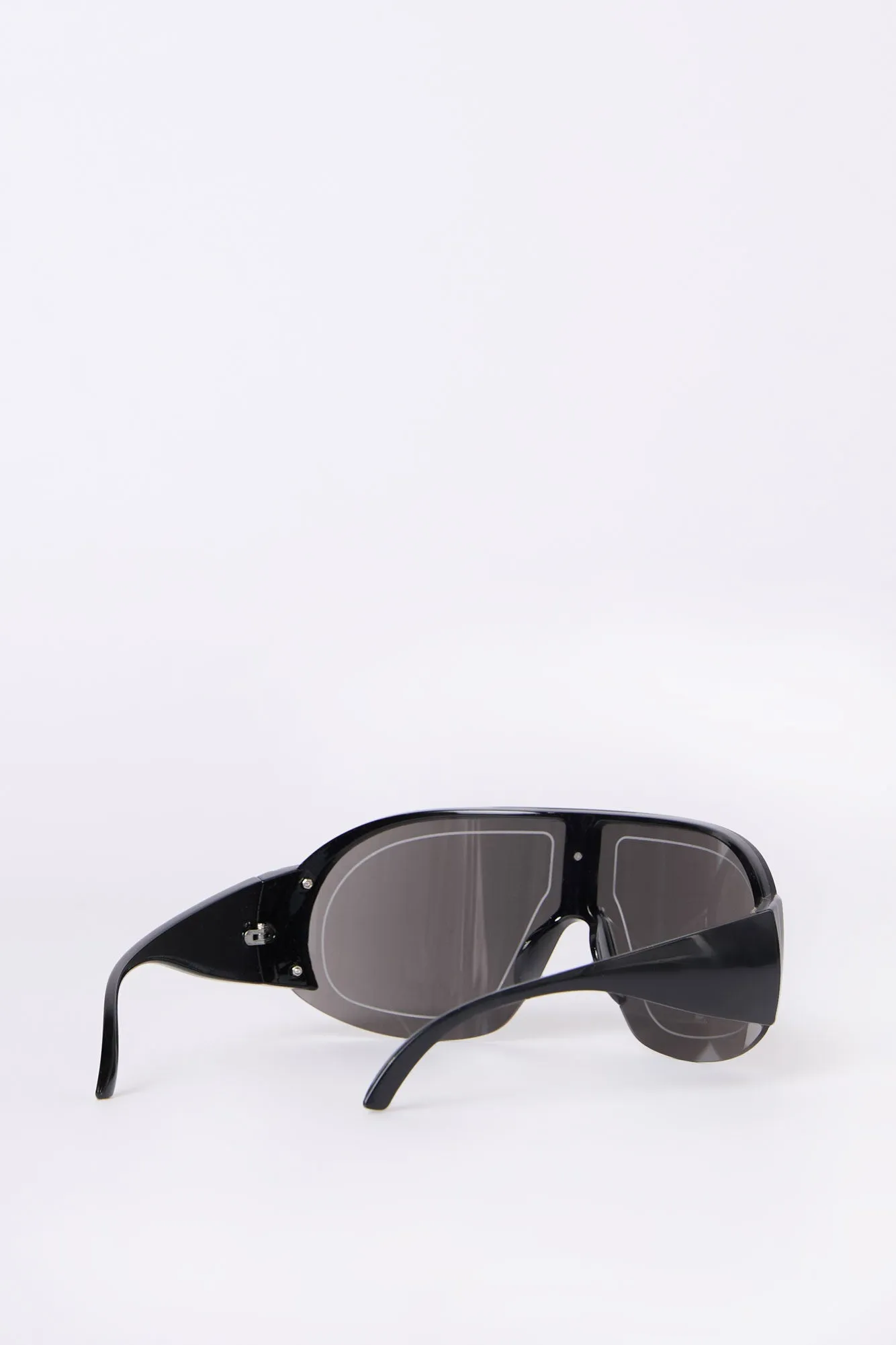 Goggle-Style Sunglasses