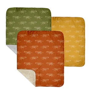 H3XHB Sherpa Back Tiger Pride Blanket