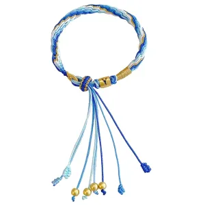 Handmade Knot Lucky Rope Bracelets Friendship and Couple Bracelets Woven Bracelets - 100% Waterproof & Adjustabl