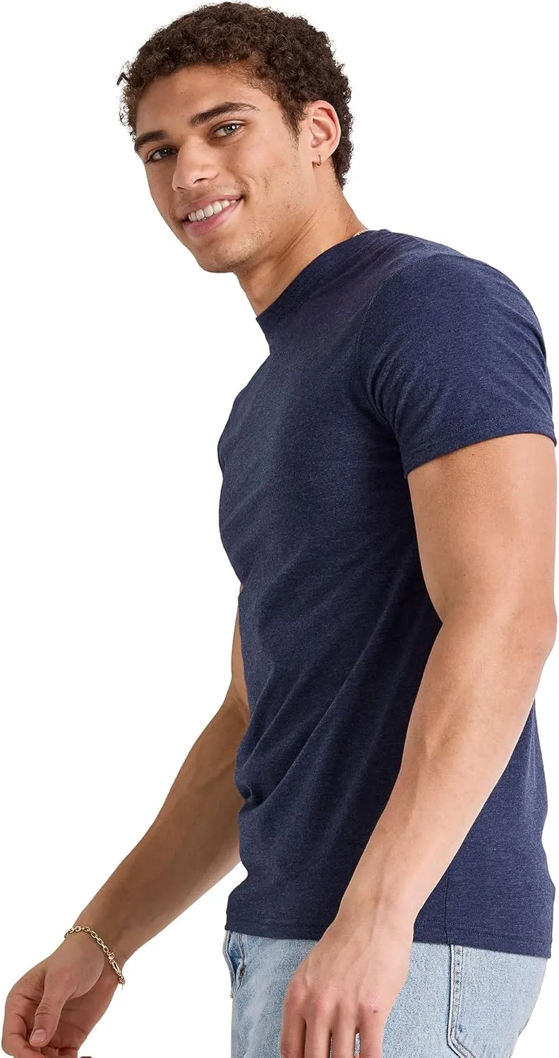 Hanes Men's Originals Lightweight T-Shirt, Tri-Blend Tee, Big & Tall Sizes
