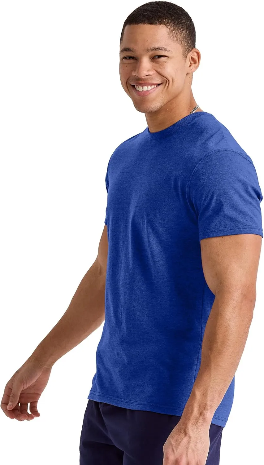 Hanes Men's Originals Lightweight T-Shirt, Tri-Blend Tee, Big & Tall Sizes