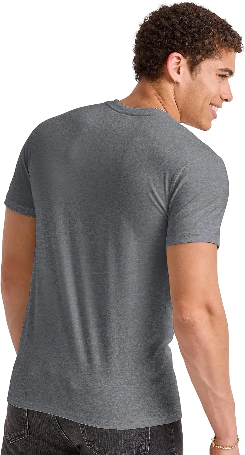 Hanes Men's Originals Lightweight T-Shirt, Tri-Blend Tee, Big & Tall Sizes