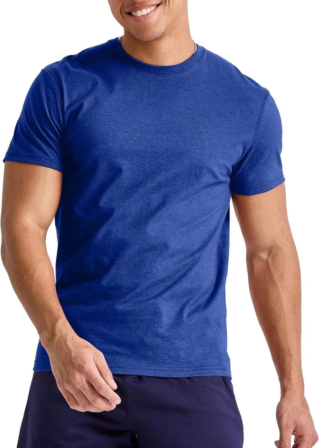 Hanes Men's Originals Lightweight T-Shirt, Tri-Blend Tee, Big & Tall Sizes