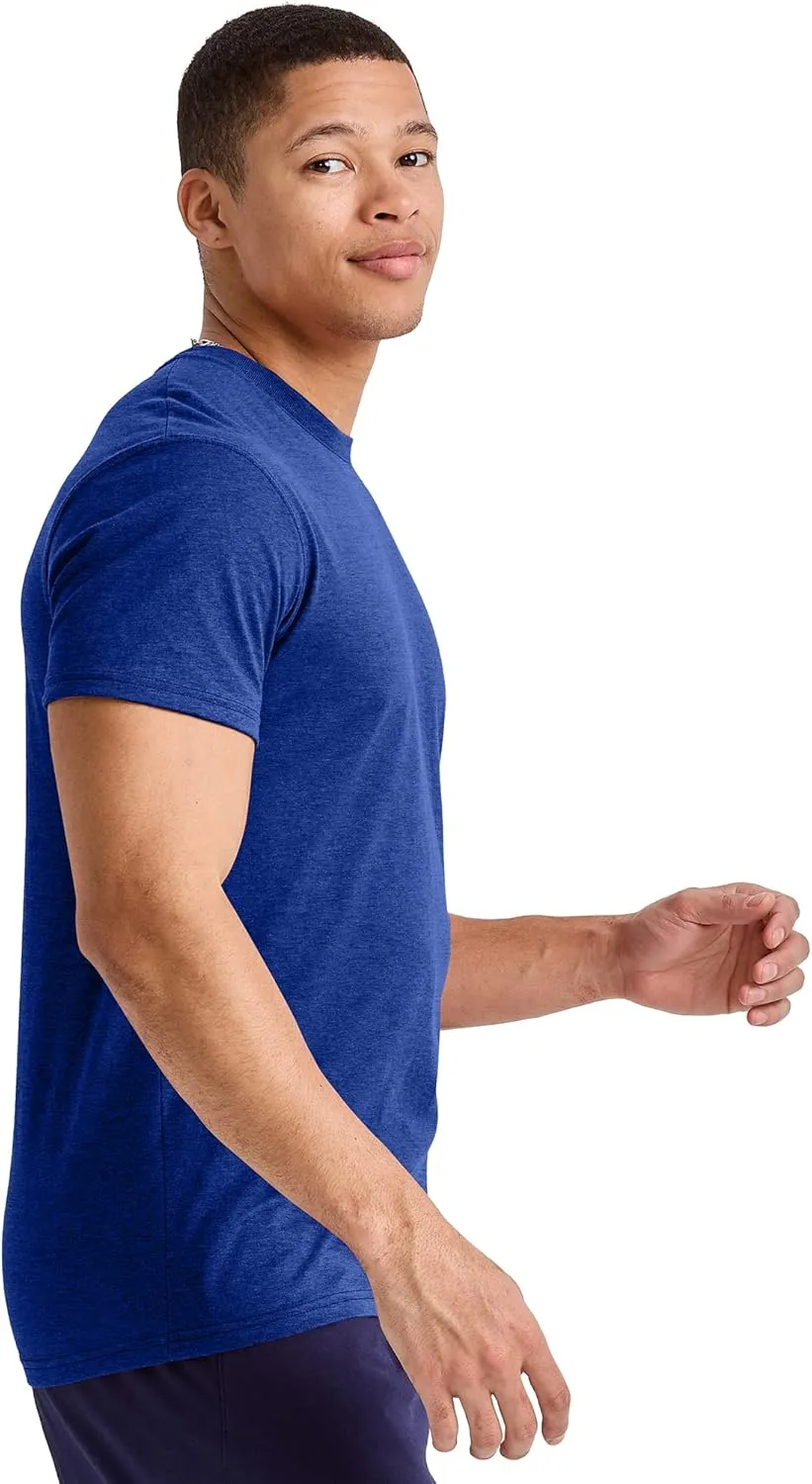 Hanes Men's Originals Lightweight T-Shirt, Tri-Blend Tee, Big & Tall Sizes