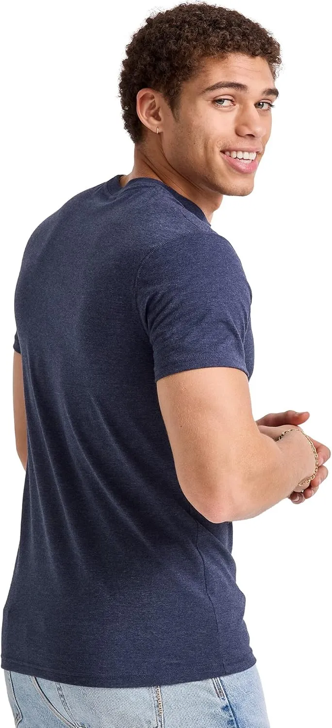 Hanes Men's Originals Lightweight T-Shirt, Tri-Blend Tee, Big & Tall Sizes