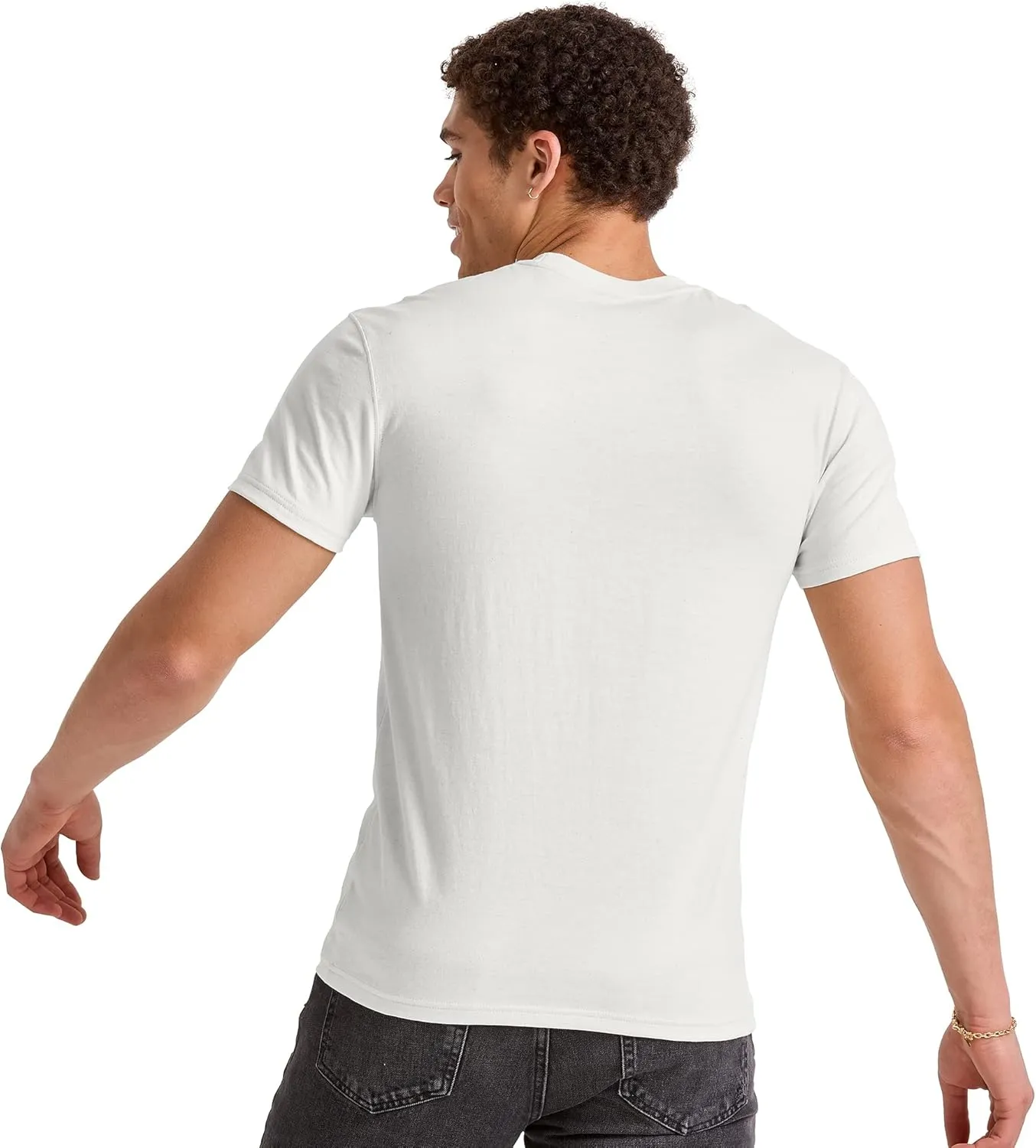 Hanes Men's Originals Lightweight T-Shirt, Tri-Blend Tee, Big & Tall Sizes