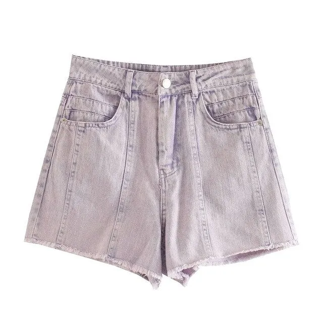 HIGH WAIST SHORTS