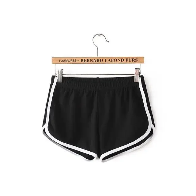 High Waist Stretch Casual Shorts