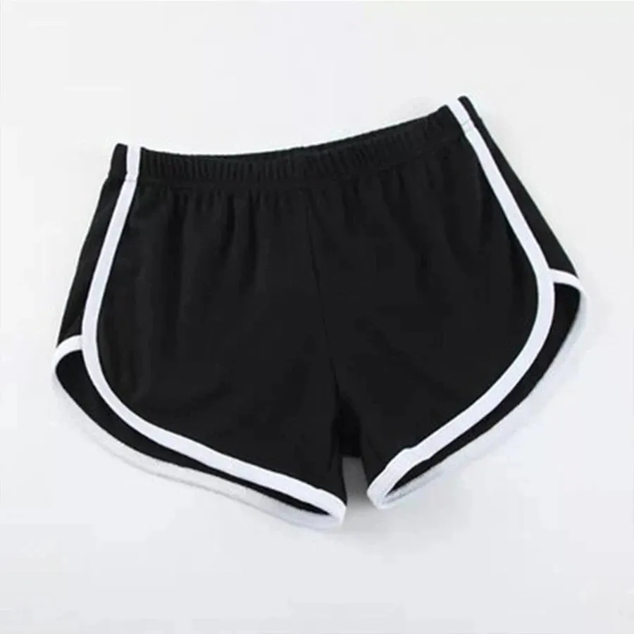 High Waist Stretch Casual Shorts