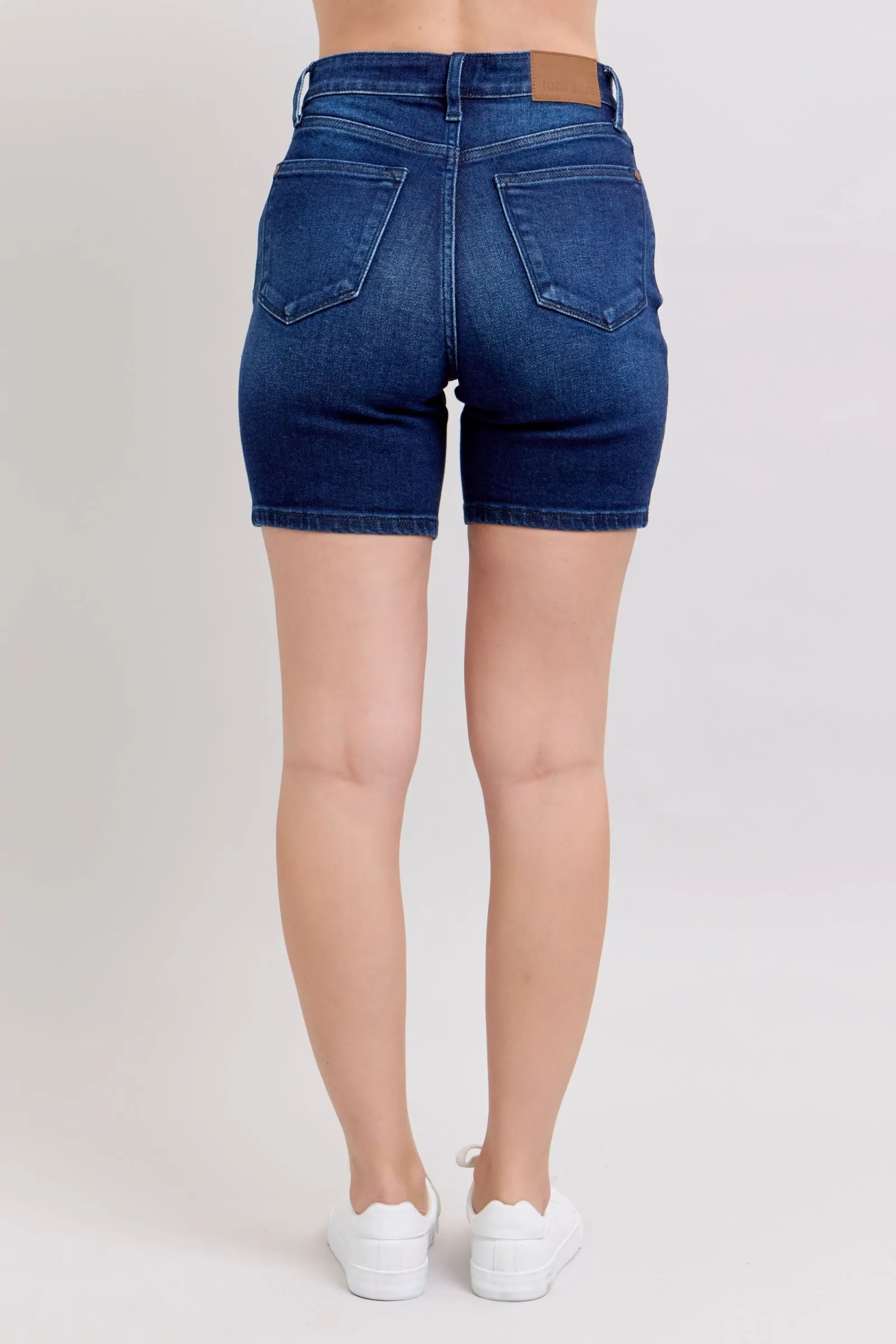 High Waist V-Front Bermuda Short