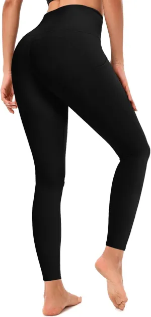 High Waisted Leggings for Women, 7/8 Full Length Buttery Soft Yoga Leggings