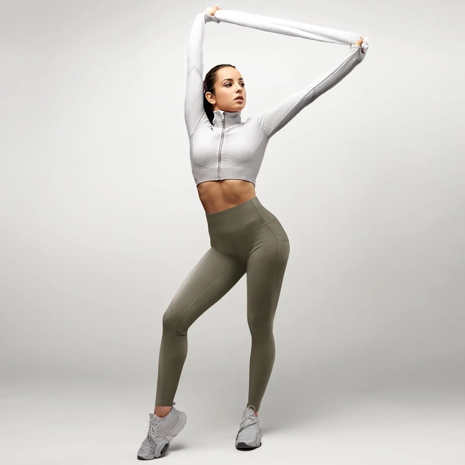High Waisted Leggings for Women, 7/8 Full Length Buttery Soft Yoga Leggings
