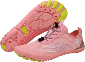 Hike Barefoot Shoes for Womens Mens Footwear Pro Barefoot Shoes, Wide Toe Box Healthy & Non-Slip Breathable Footwear for Women Surf Beach Walking Hiking Shoes
