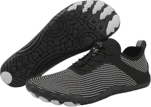 Hike Barefoot Shoes for Womens Mens Footwear Pro Barefoot Shoes, Wide Toe Box Hiking Walking Shoes, Breathable Healthy & Non-Slip Trail Running Shoes