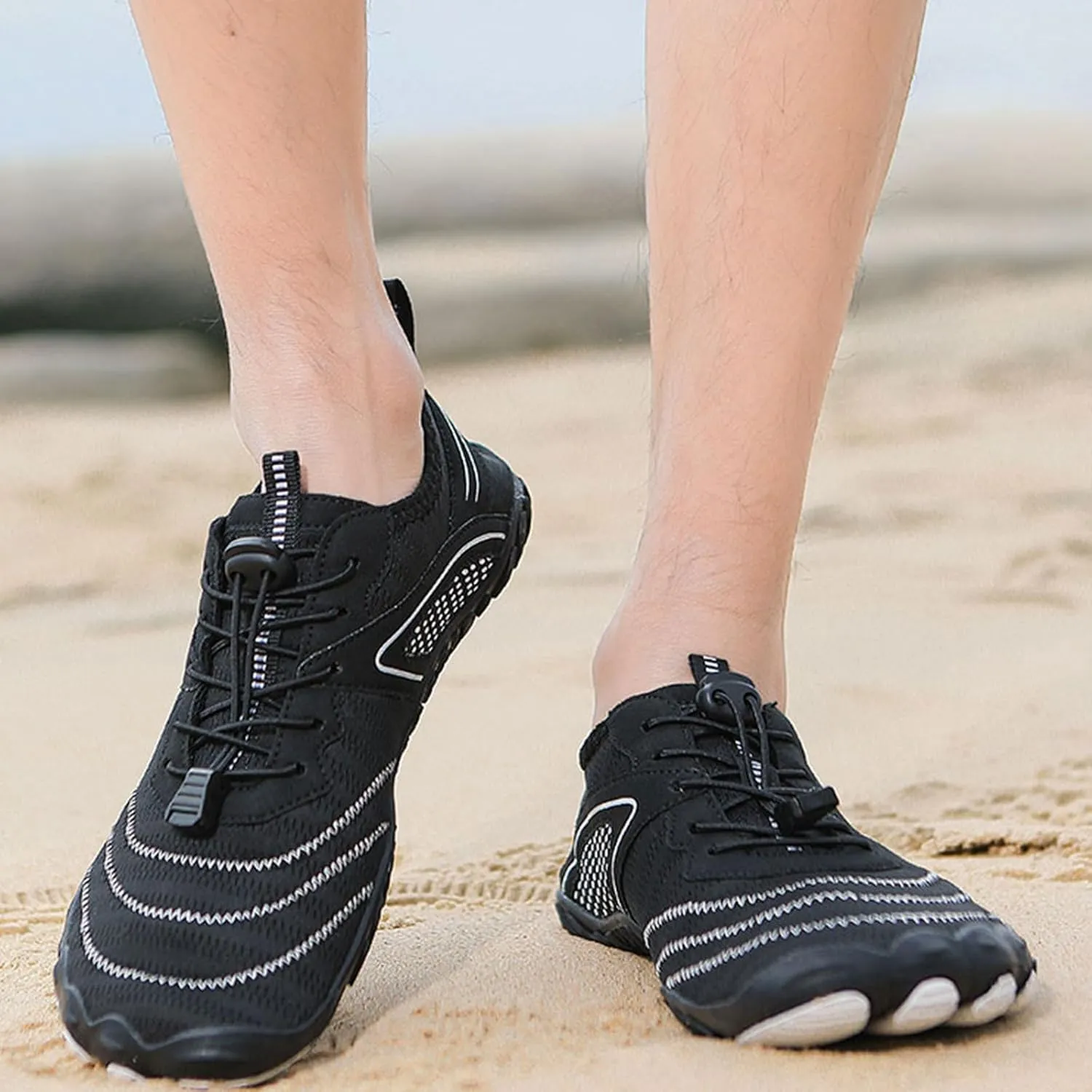 Hiking Footwear Barefoot Womens Shoes Non-Slip Outdoor Unisex Grounded Footwear Barefoot Shoes for Neuropathy Water Pro Barefoot Shoes Athletic Wide Toe Box Sneakers,Quick Dry,Waterproof,Beach