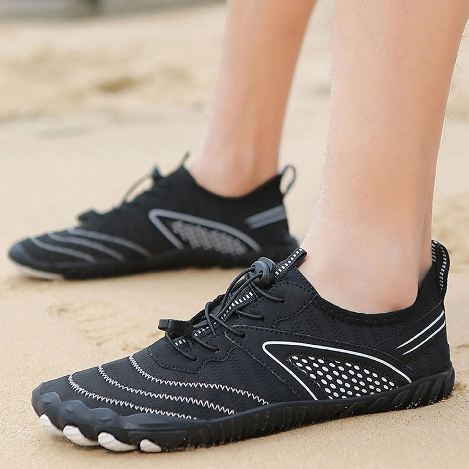 Hiking Footwear Barefoot Womens Shoes Non-Slip Outdoor Unisex Grounded Footwear Barefoot Shoes for Neuropathy Water Pro Barefoot Shoes Athletic Wide Toe Box Sneakers,Quick Dry,Waterproof,Beach