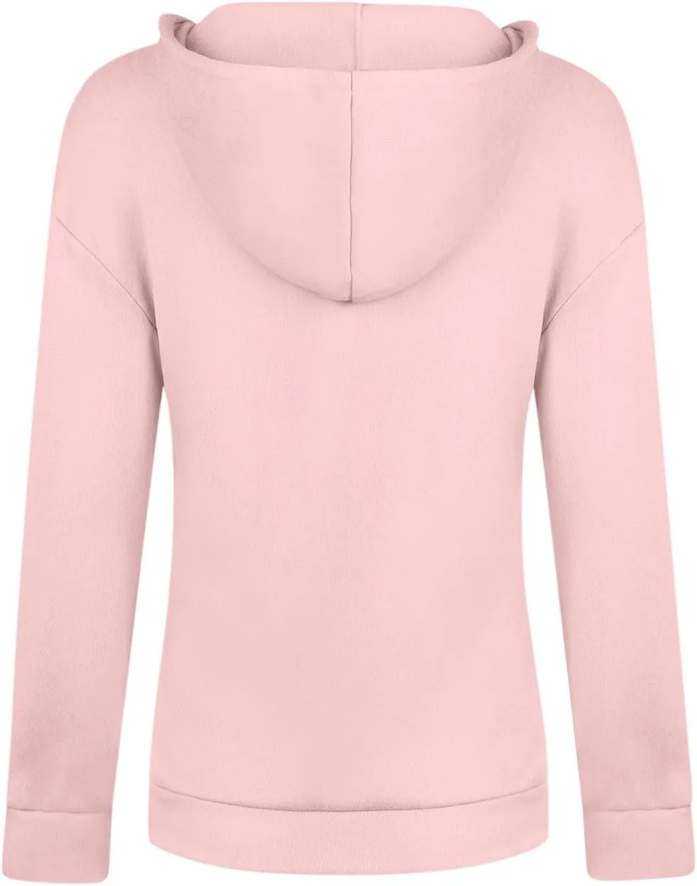 Hoodies Sweatshirts for Women Long Sleeve Shirts Zip Up Fleece Hoodie Jacket Fall Clothes Top with Pocket 2024