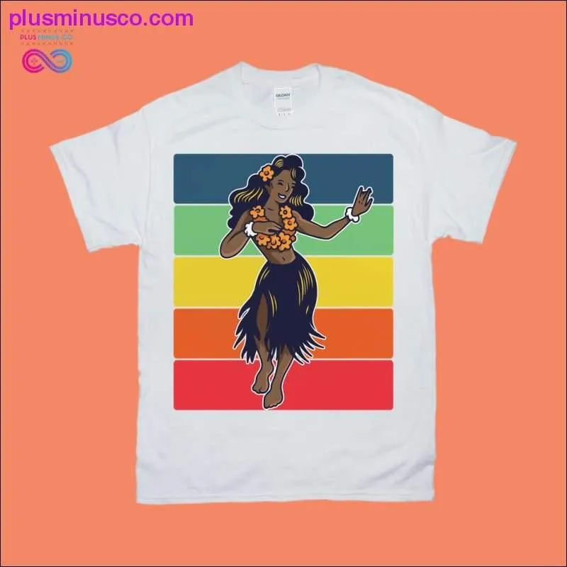 Hula Girl | Retro Sunset T-Shirts
