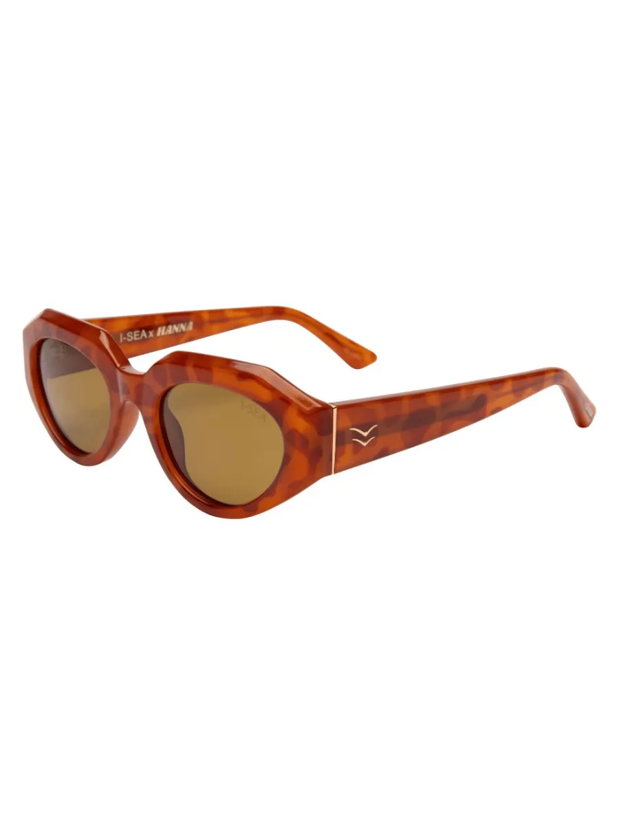 I-Sea Hanna - Honey Tort / Green Polarized Lens