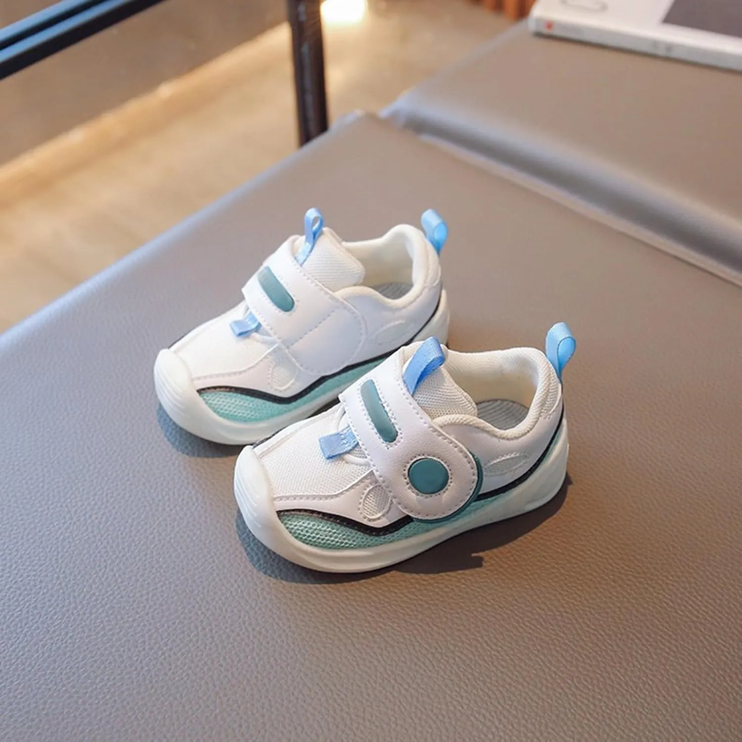 Infant Toddler Boys Girls Canvas Sneakers Mesh Slip On Running Anti Slip Shoes for Babies First Walking Crib Shoes