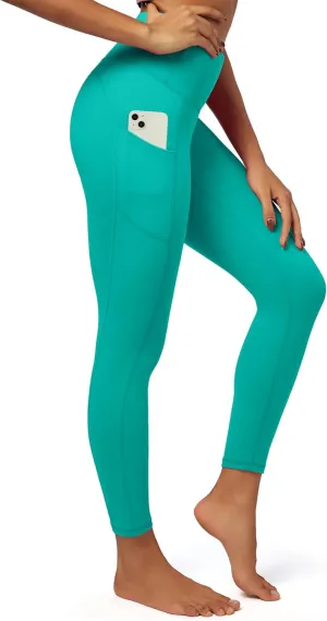 IUGA Fleece Lined Leggings with Pockets for Women Thermal Leggings for Women High Waisted Yoga Pants Winter Workout Leggings