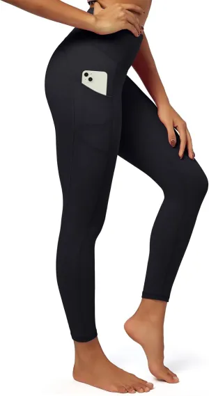 IUGA Fleece Lined Leggings with Pockets for Women Thermal Leggings for Women High Waisted Yoga Pants Winter Workout Leggings