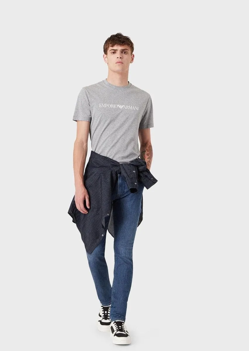 Jeans j06 slim fit in denim light wash