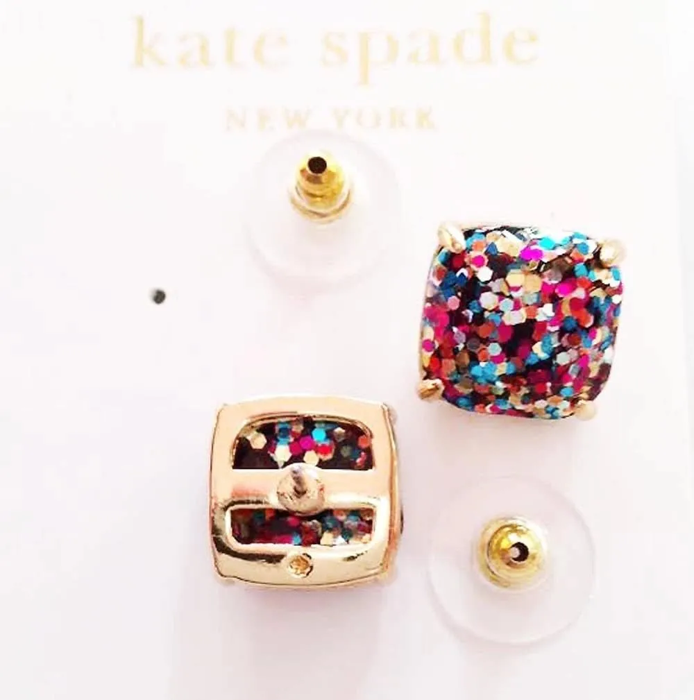 Kate Spade New York Mini Small Square Studs Earrings