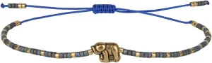 KELITCH 925 Silver Lucky Elephant Bracelets Miyuki Beads Bracelets Adjustable Stack Friendship Bracelets