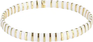 KELITCH Colorful Friendship Bracelets Tila Boho Stretch Bracelets Stackable Summer Beads Bracelets - 03F