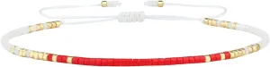 KELITCH Miyuki Mix Beads Bracelets for Women Friendship Bracelets Handmade Wrap Bracelets Bangle