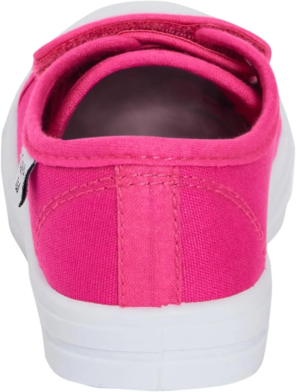 Kids Canvas Shoes Boys Trainers Girls Pumps Unisex Easy Fasten Plimsolls Casual Shoes