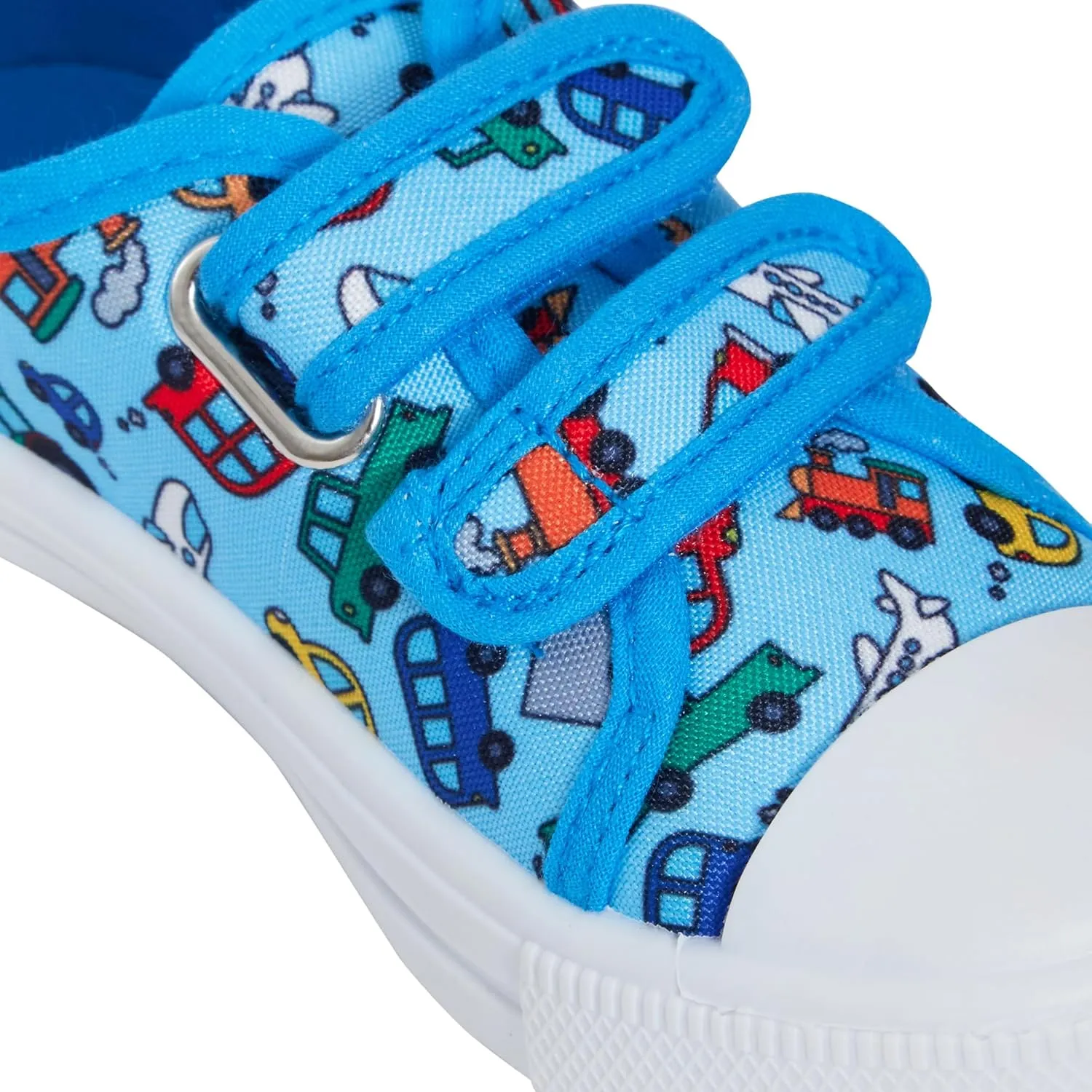 Kids Canvas Shoes Boys Trainers Girls Pumps Unisex Easy Fasten Plimsolls Casual Shoes