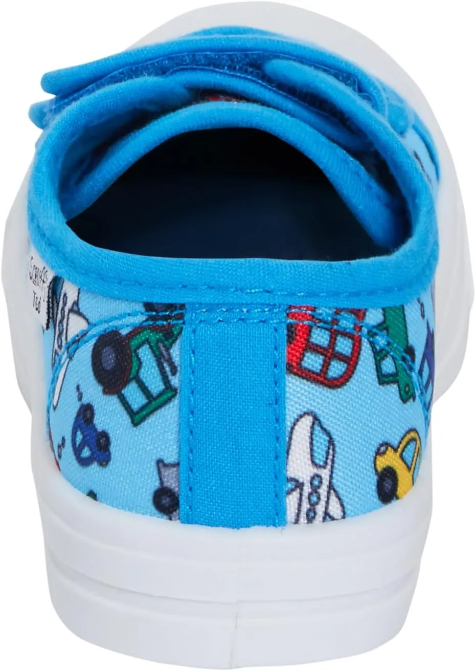 Kids Canvas Shoes Boys Trainers Girls Pumps Unisex Easy Fasten Plimsolls Casual Shoes