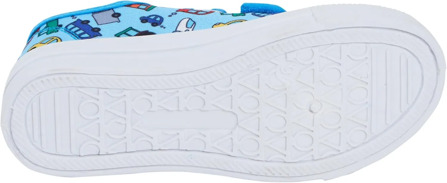 Kids Canvas Shoes Boys Trainers Girls Pumps Unisex Easy Fasten Plimsolls Casual Shoes