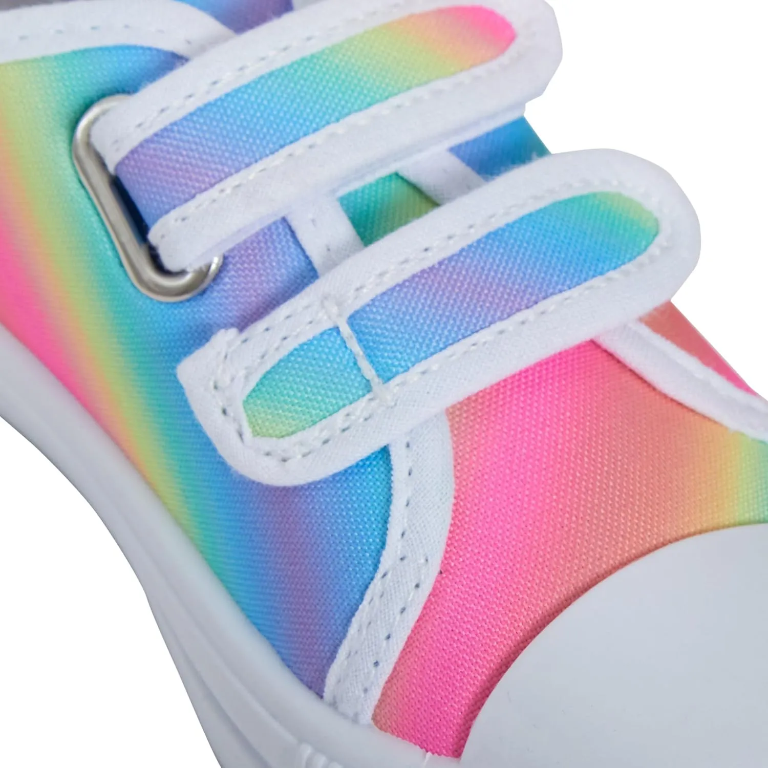 Kids Canvas Shoes Boys Trainers Girls Pumps Unisex Easy Fasten Plimsolls Casual Shoes