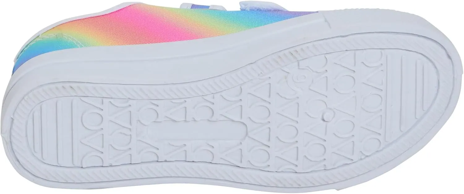 Kids Canvas Shoes Boys Trainers Girls Pumps Unisex Easy Fasten Plimsolls Casual Shoes