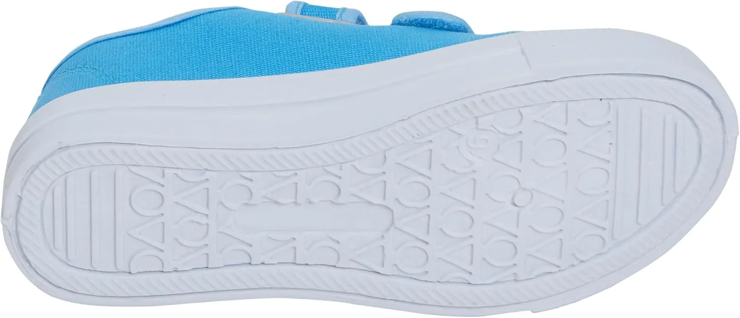 Kids Canvas Shoes Boys Trainers Girls Pumps Unisex Easy Fasten Plimsolls Casual Shoes