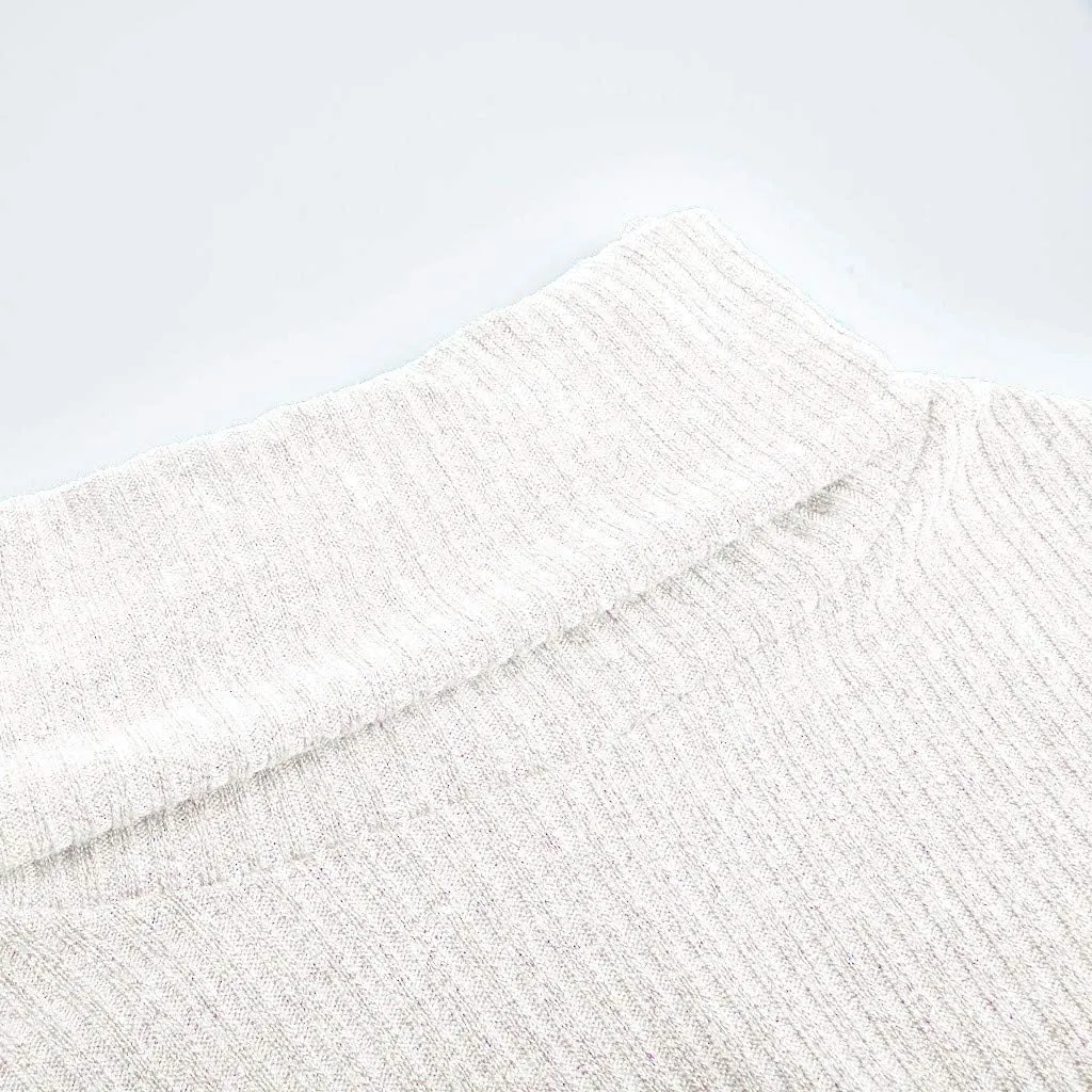 Knit Sweater for Women Blouses for Women Women's Long Sleeve Casual Trendy Oversized Turtleneck Knit Pullover Sweater Tops
