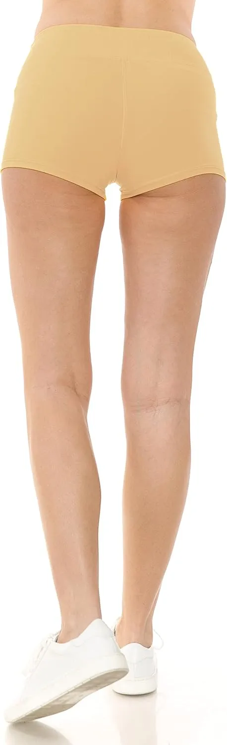 Leggings Depot Buttery Soft Casual Shorts for Women, Comfy Women's Lounge Shorts