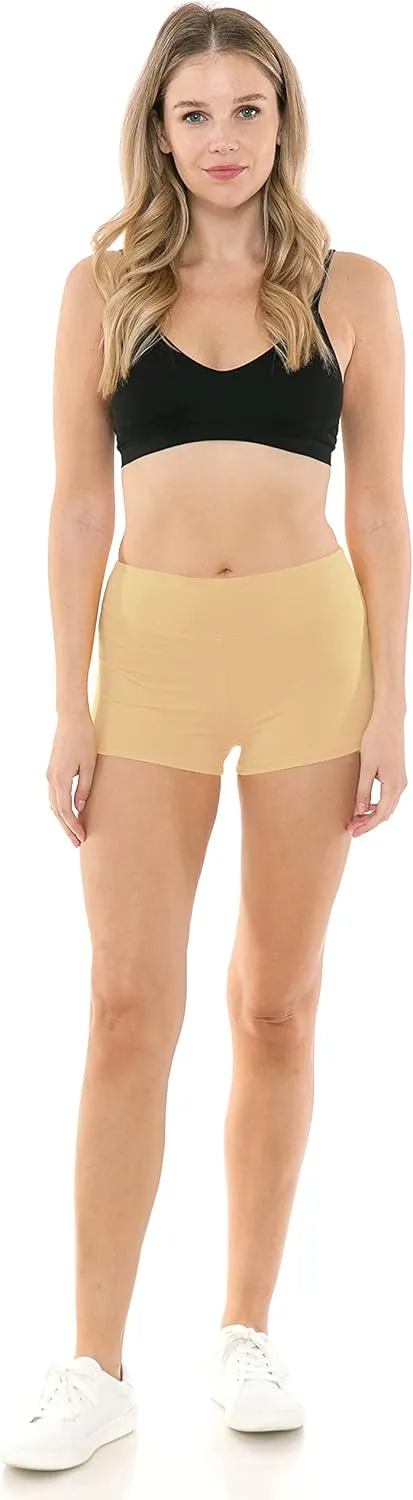 Leggings Depot Buttery Soft Casual Shorts for Women, Comfy Women's Lounge Shorts