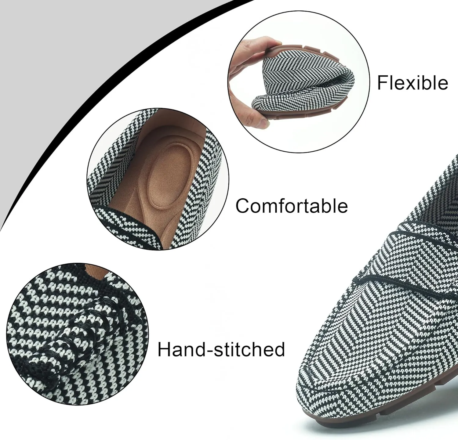 Loafers for Women Comfortable Breathable ShoeCasual Slip On Womens Driving Flats Shoes