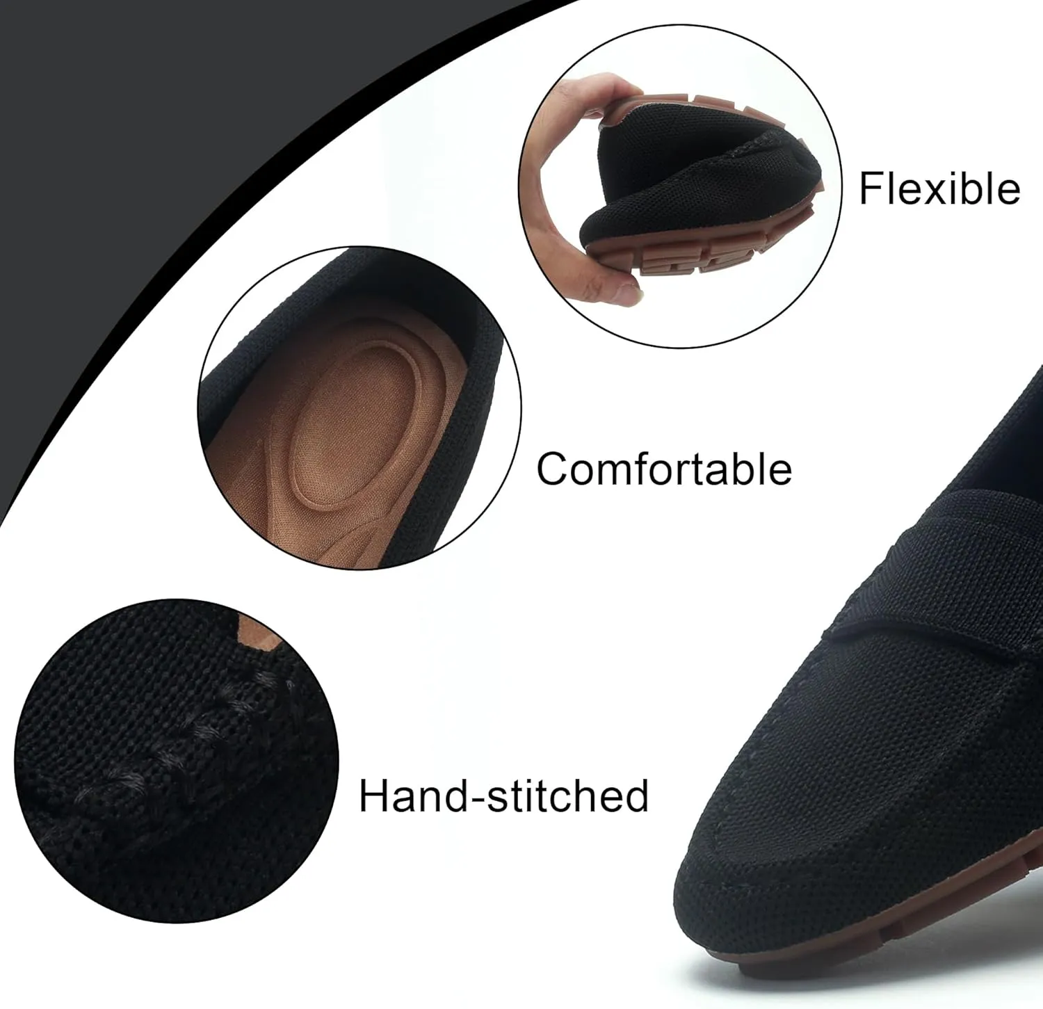 Loafers for Women Comfortable Breathable ShoeCasual Slip On Womens Driving Flats Shoes