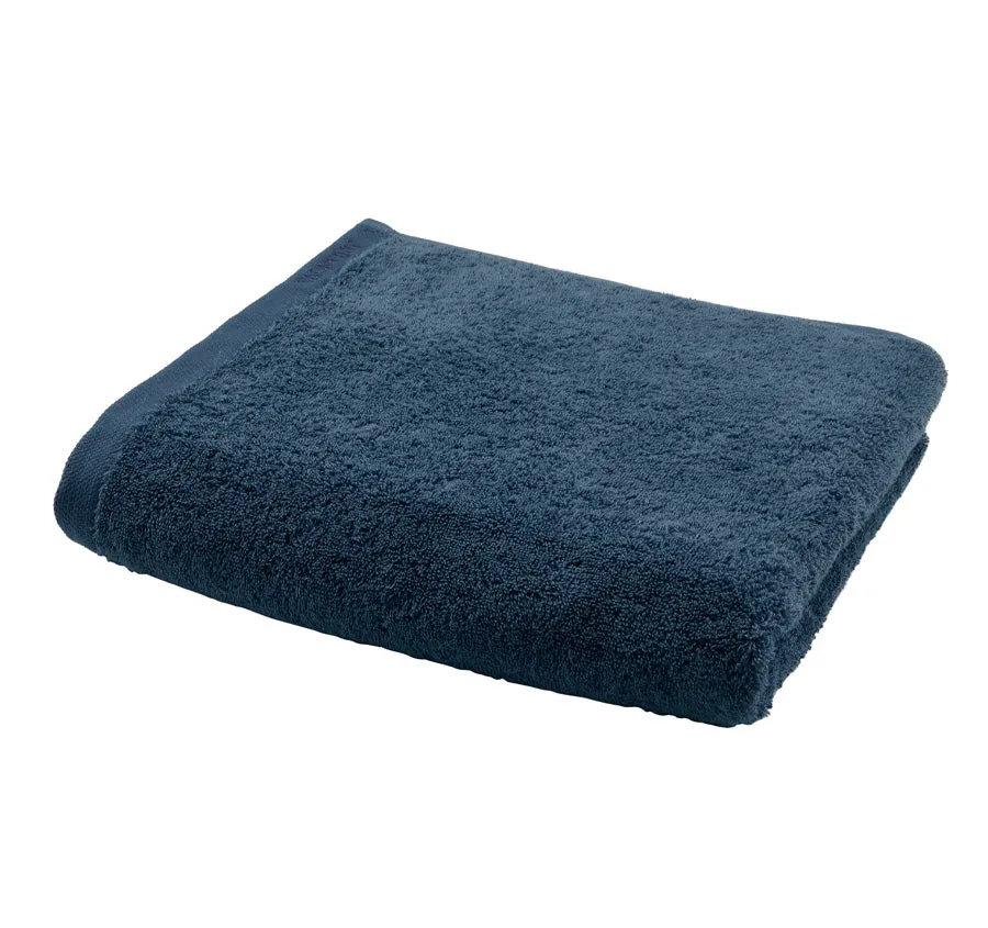 London 600GSM Egyptian Combed Cotton Bath Towel Range Indigo