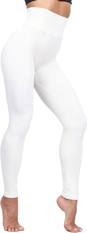 LUOYANXI Fleece Lined Leggings Women Thick High Waisted Leggings Winter Warm Tights
