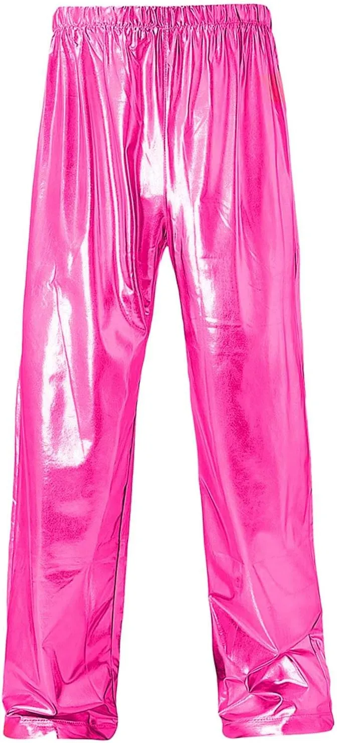 Mardi Gras Pants for Men Relaxed Fit Stretch Waist Reflective Pants Lightweight Comfy Casual Atheltic Joggers Streetwear