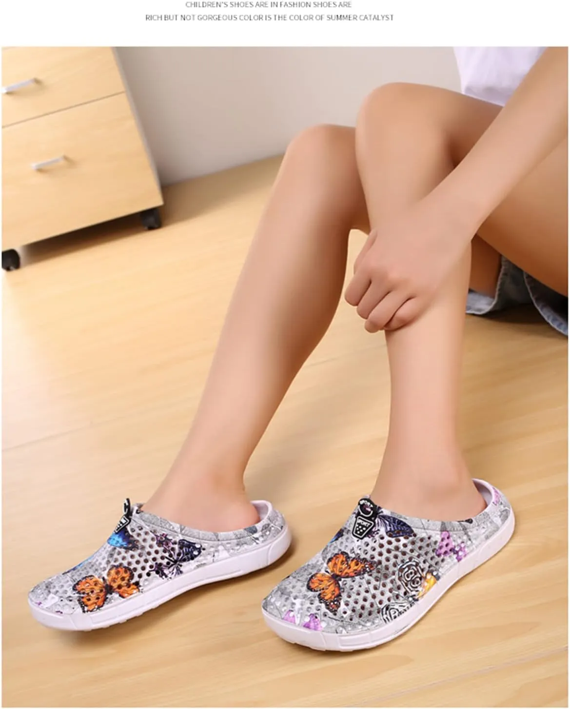 MDPCX Women's Garden Clogs Breathable Shoes Bathing Shoes Beach Shoes Water Shoes Footwear Slippers Walking Shoes Home Travel Shoes