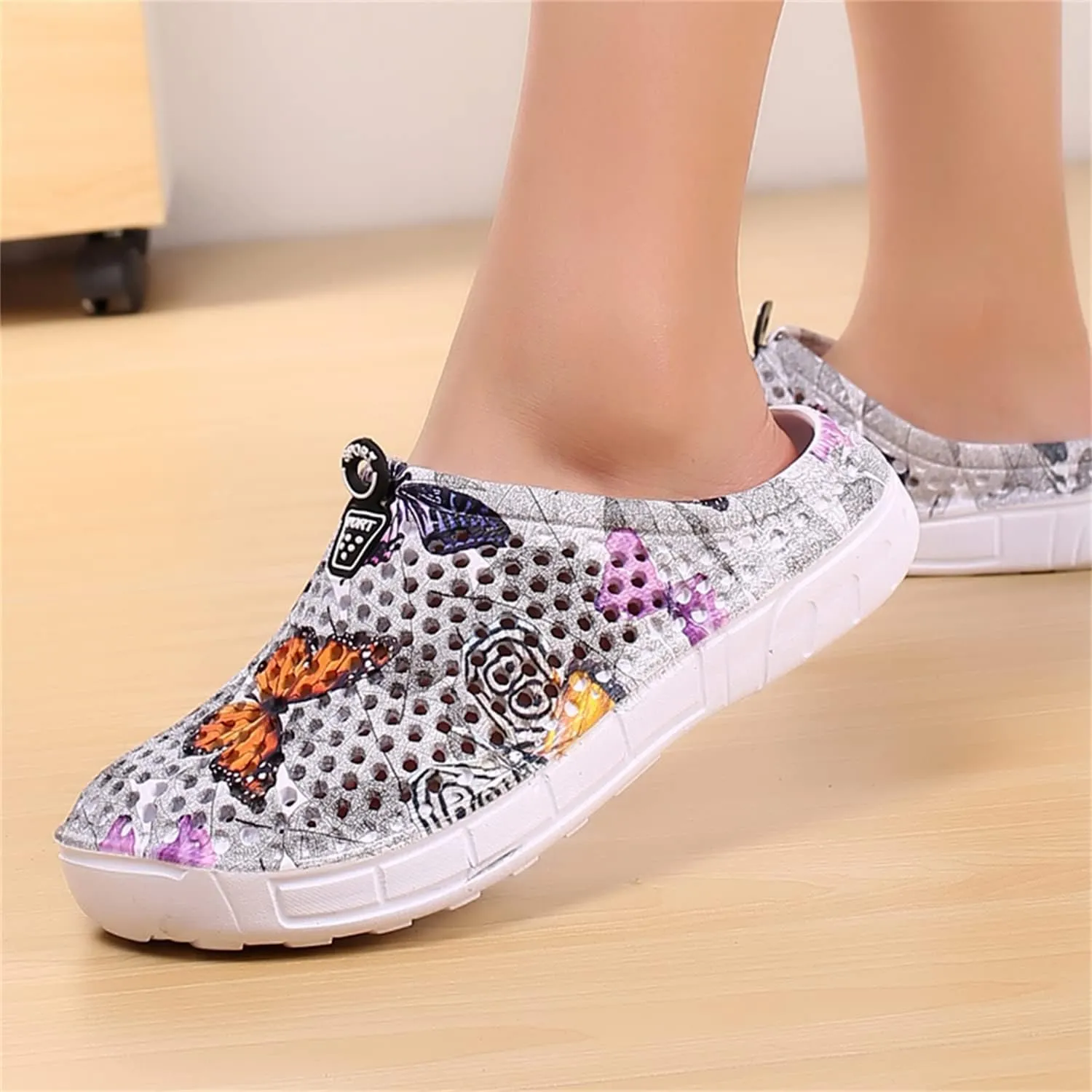 MDPCX Women's Garden Clogs Breathable Shoes Bathing Shoes Beach Shoes Water Shoes Footwear Slippers Walking Shoes Home Travel Shoes